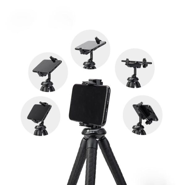 UNIVERSAL SMARTPHONE HOLDER SJ-36+ WITH COLD SHOE, PHONE HOLDER - 图片 2
