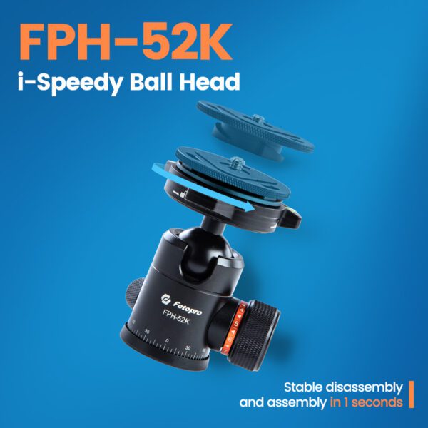 FPH-52K Ball Head - 图片 2