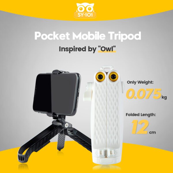 SY-101 Pocket Mobile Tripod - 图片 3