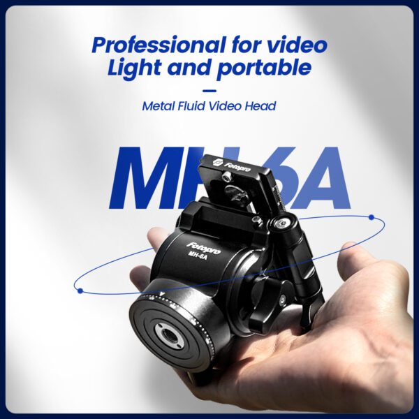 Metal Fluid Video Head MH-6A - 图片 2
