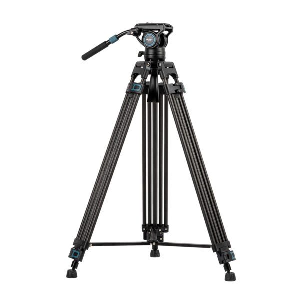 Heavy-Duty Fluid head video tripod DV-3C