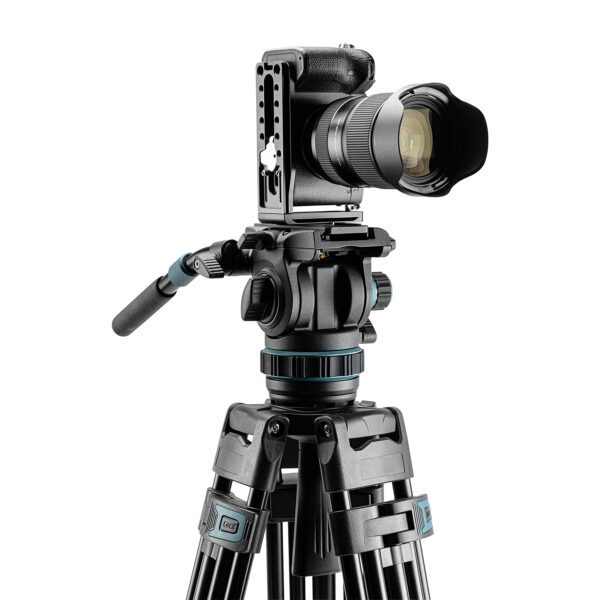 Heavy-Duty Fluid head video tripod DV-5A - 图片 11