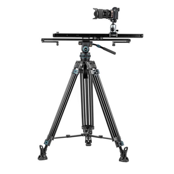 Heavy-Duty Fluid head video tripod DV-5A - 图片 14