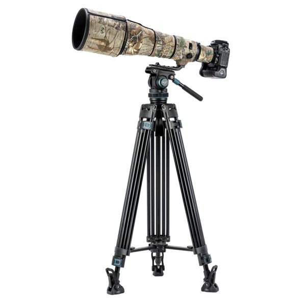 Heavy-Duty Fluid head video tripod DV-5A - 图片 16