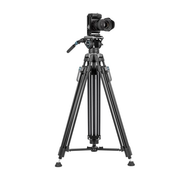 DV-3A Pro Heavy-Duty Fluid head video tripod - 图片 10