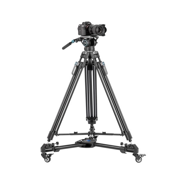 DV-3A Pro Heavy-Duty Fluid head video tripod - 图片 4