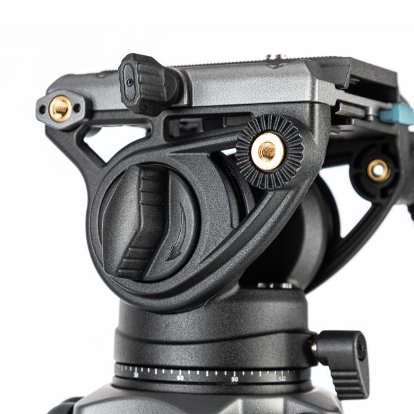 DV-3A Pro Heavy-Duty Fluid head video tripod - 图片 6