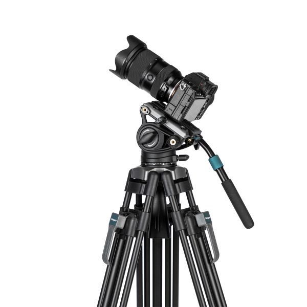DV-3A Pro Heavy-Duty Fluid head video tripod - 图片 17