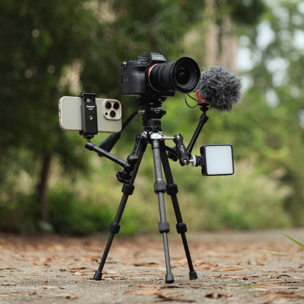 Fotopro P-2mini + MH-2A Mini Carbon Video Tripod - 图片 3
