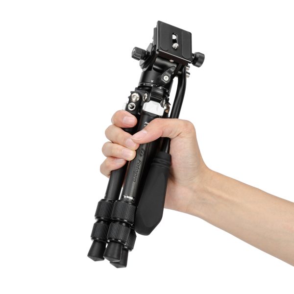 Fotopro P-2mini + MH-2A Mini Carbon Video Tripod - 图片 4
