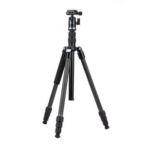 A4C Carbon tripod Height 1.6m/5 feet 4 inches ball head & Video head