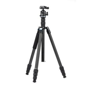 A5C Carbon tripod Height 1870 mm / 73.62 in ball head & Video head